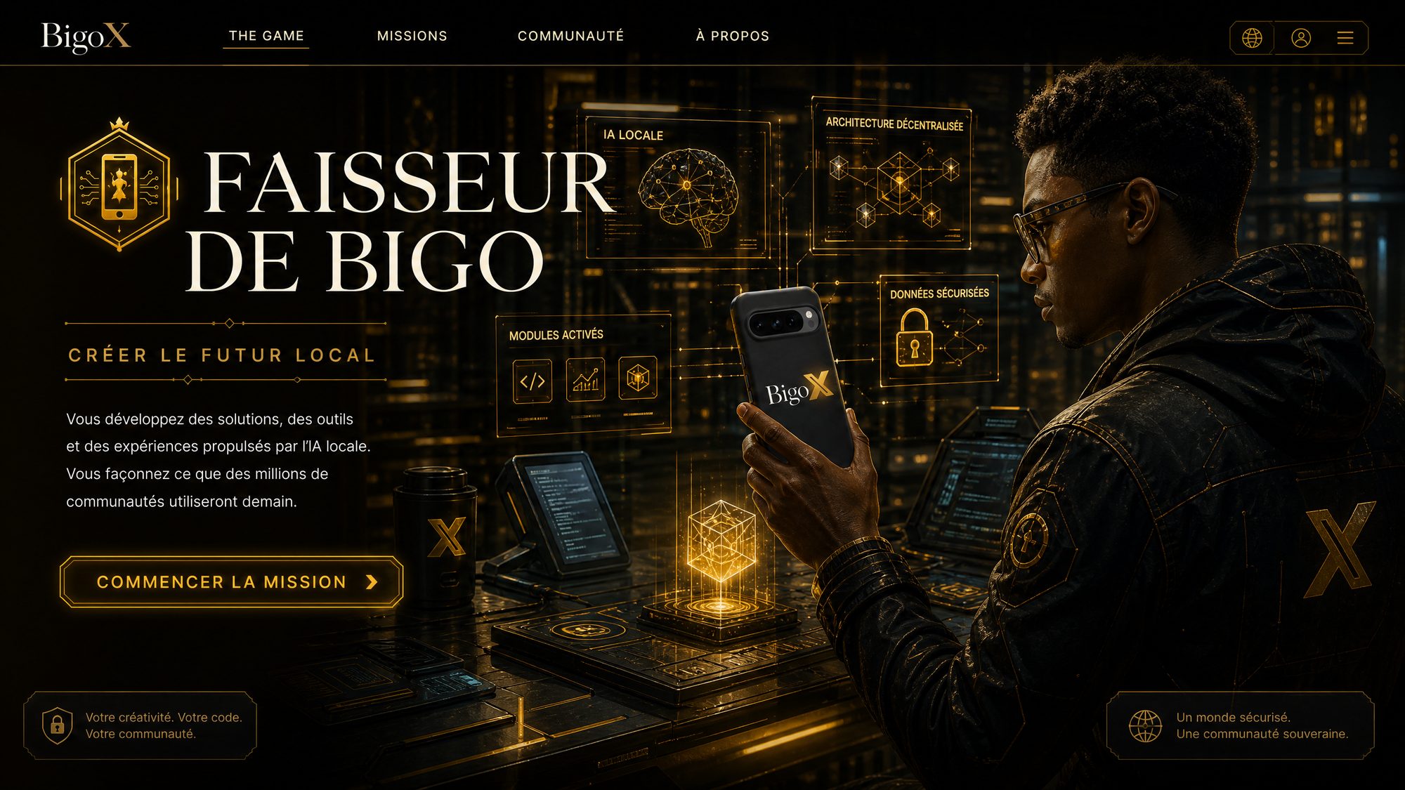 Univers du parcours Faiseur de Bigo