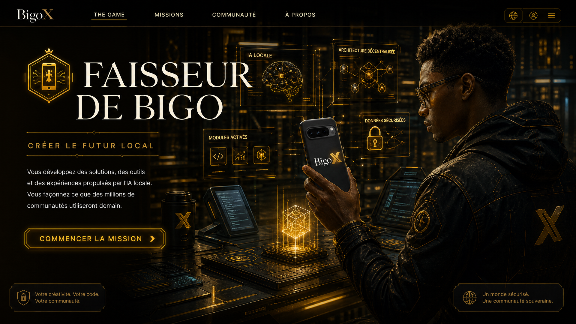 Univers du parcours Faiseur de Bigo